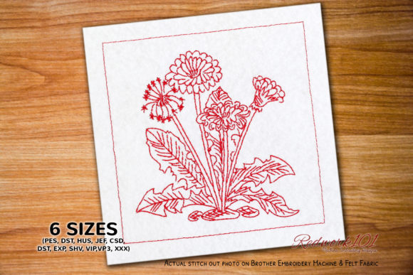 Fluffy Dandelions: A Designer's Seasonal Embroidery Review