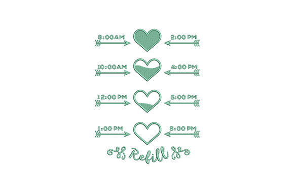 Green Timeline Refill: A Machine Embroidery Review