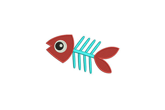 Red Cyan Fish Skull: A Holiday Embroidery Review