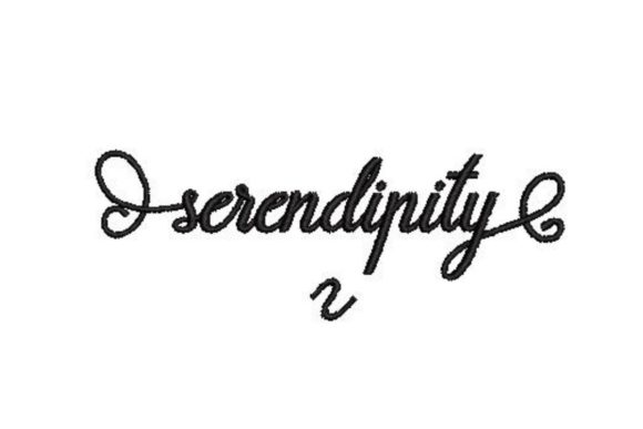 Serendipity: An Inspirational Embroidery Design for Holiday Gifting