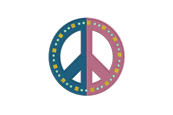 World Peace Symbol: A Craft Fair Embroidery Review